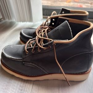 Red Wing Moc Toe Indigo Blue Legacy Leather Boot 6-in Classic Heritage 3353